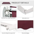 Aluminum folding arm awning retractable awnings